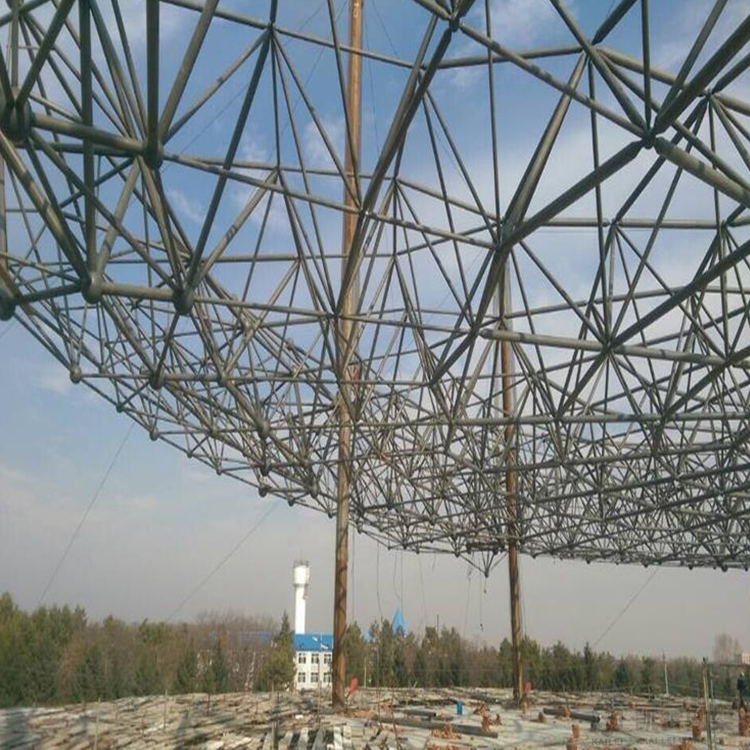 黑龙江球形网架钢结构施工方案